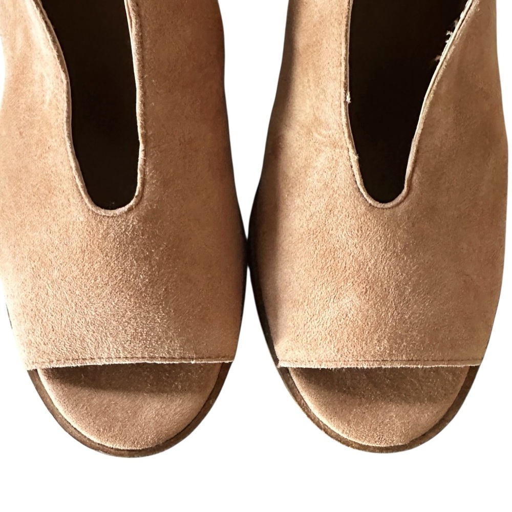 Lucky Brand Joal Tan Ankle Booties Size 8 - Like New - Picture 7 of 12